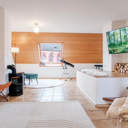 Neu Deluxe Muensterblick, Maisonette, Kingsize Bett, Kueche, Netflix, Aussicht, E-kamin Apartment *