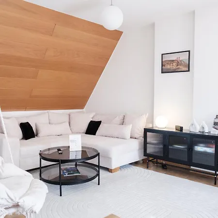 Neu Deluxe Muensterblick, Maisonette, Kingsize Bett, Kueche, Netflix, Aussicht, E-kamin *