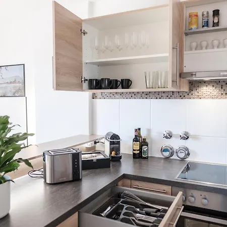 公寓 Neu Deluxe Muensterblick, Maisonette, Kingsize Bett, Kueche, Netflix, Aussicht, E-kamin 巴特塞京根